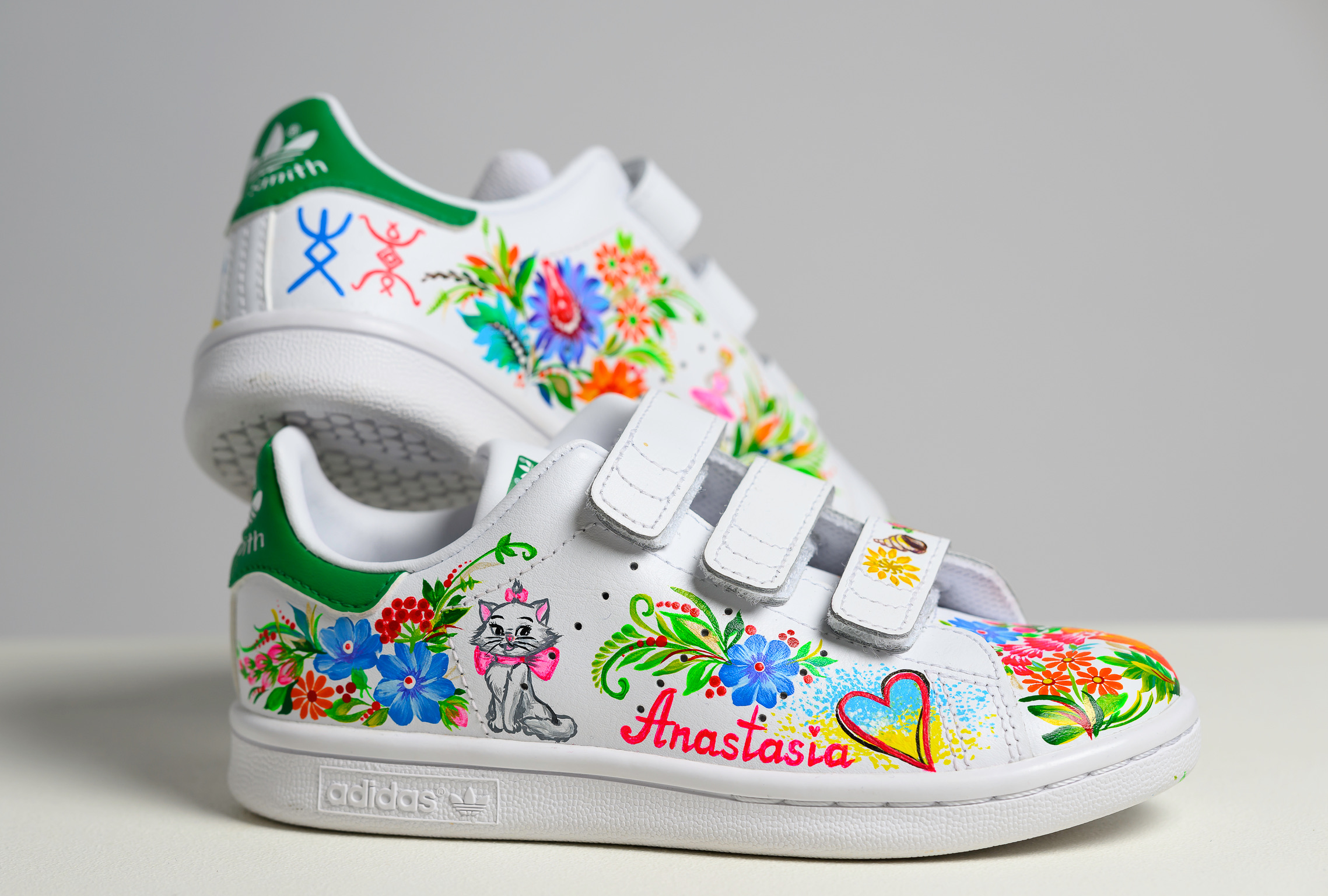 Peinture sur cuir